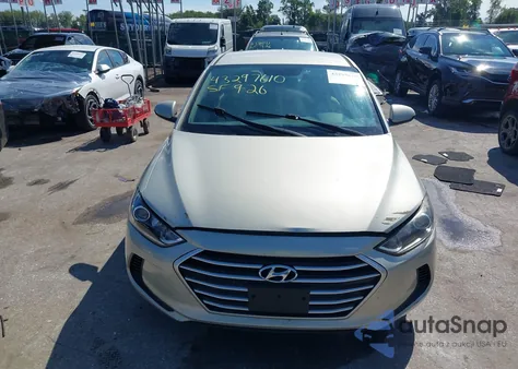 2017 Hyundai Elantra Se из США, поврежденный, VIN 5NPD74LF4HH101643